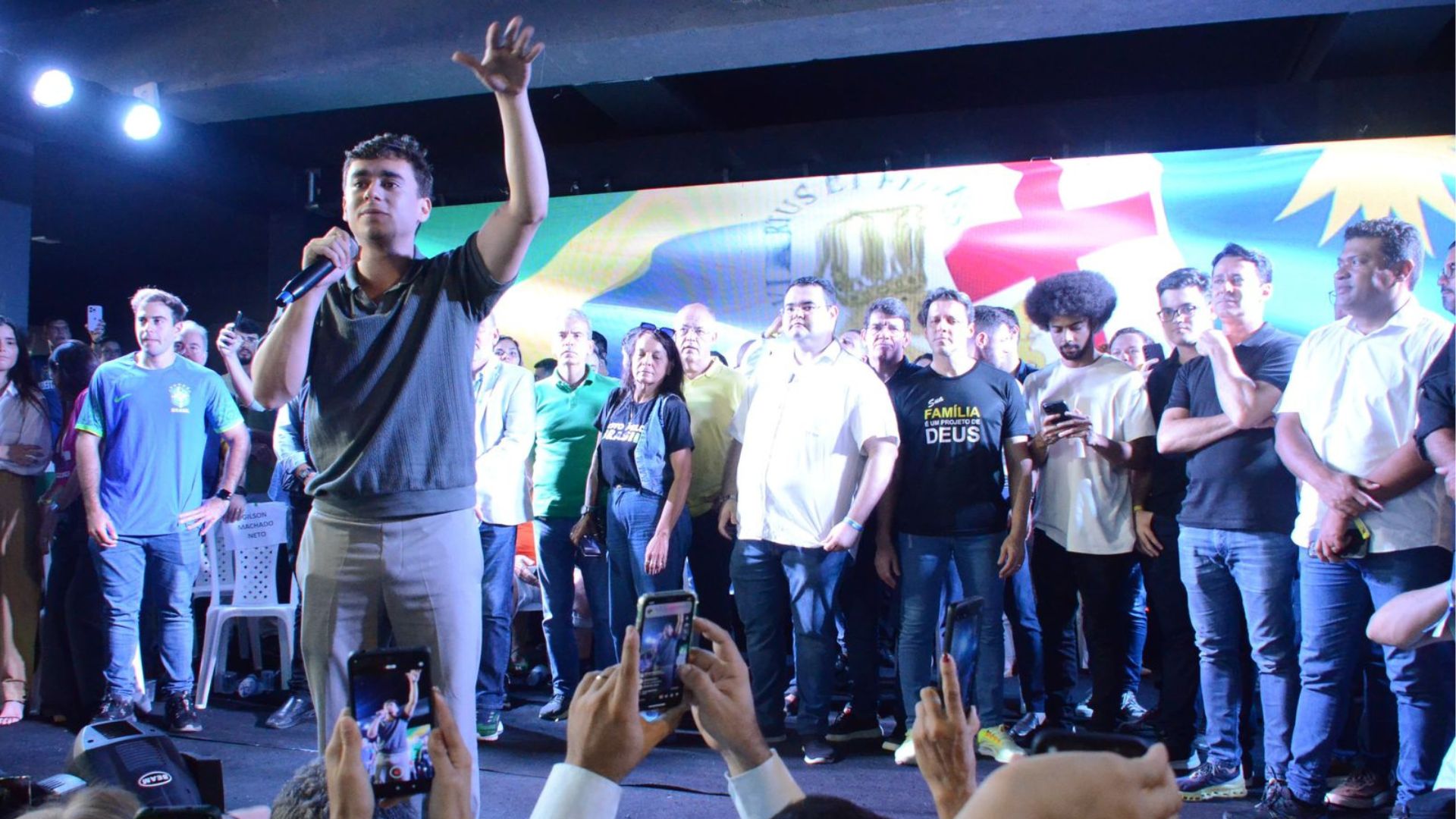 Nikolas Ferreira no Recife. Foto: Divulgação