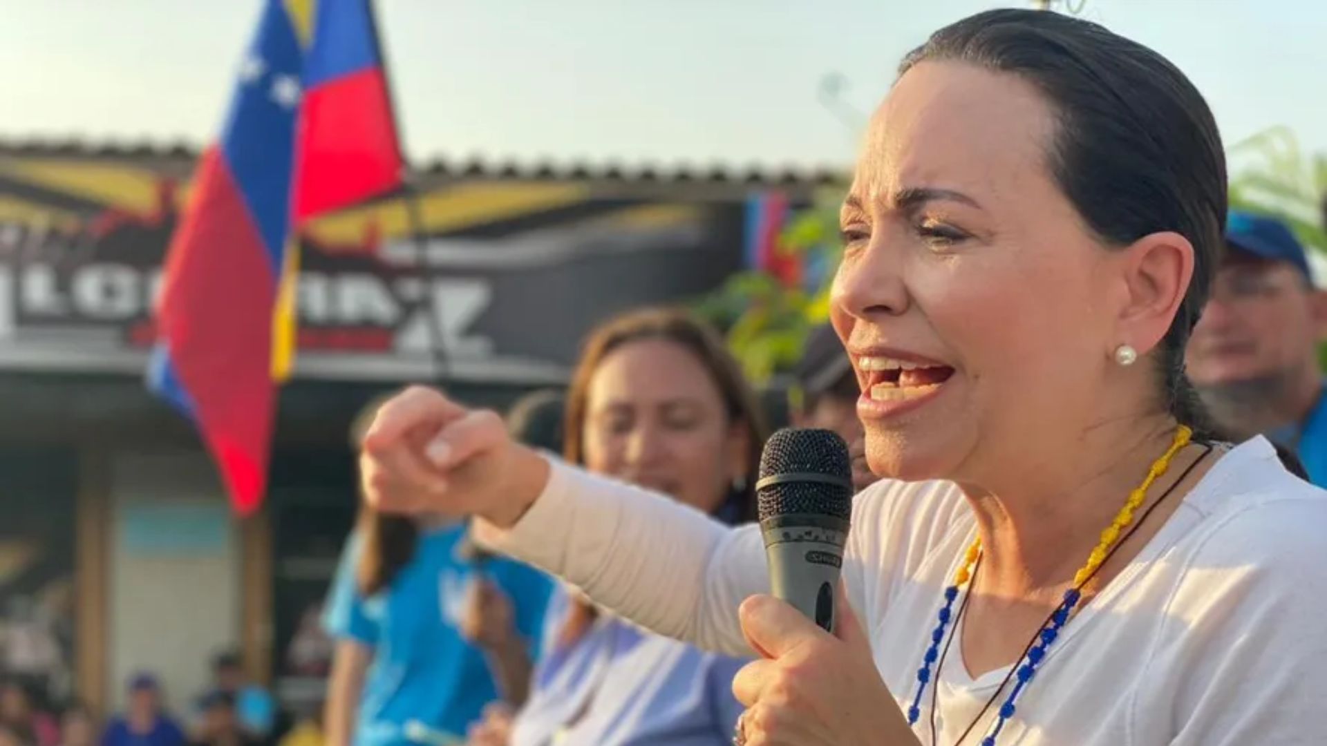 María Corina Machado. Foto: Divulgação