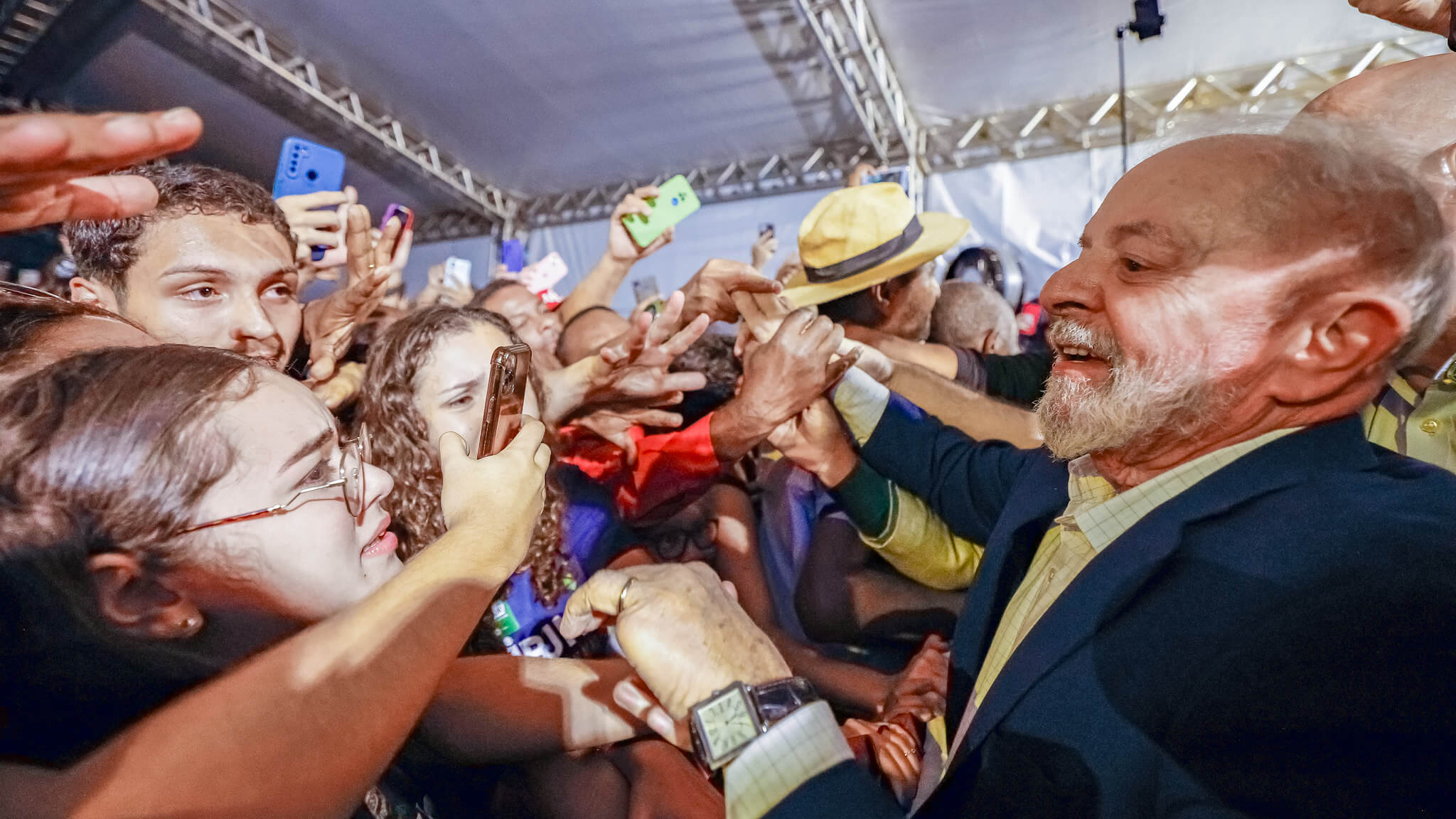 Presidente Lula durante evento em São Paulo