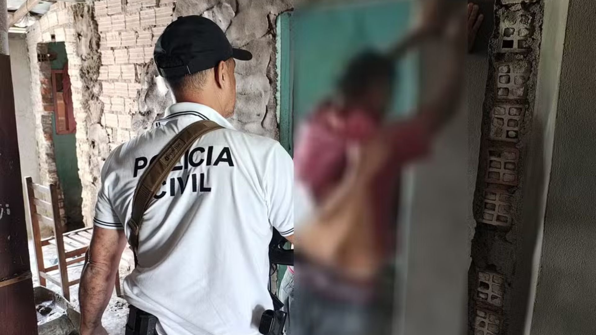 Homem é preso por suspeita de estuprar filhas de 11 e 13 anos. Foto: Divulgação/Polícia Civil