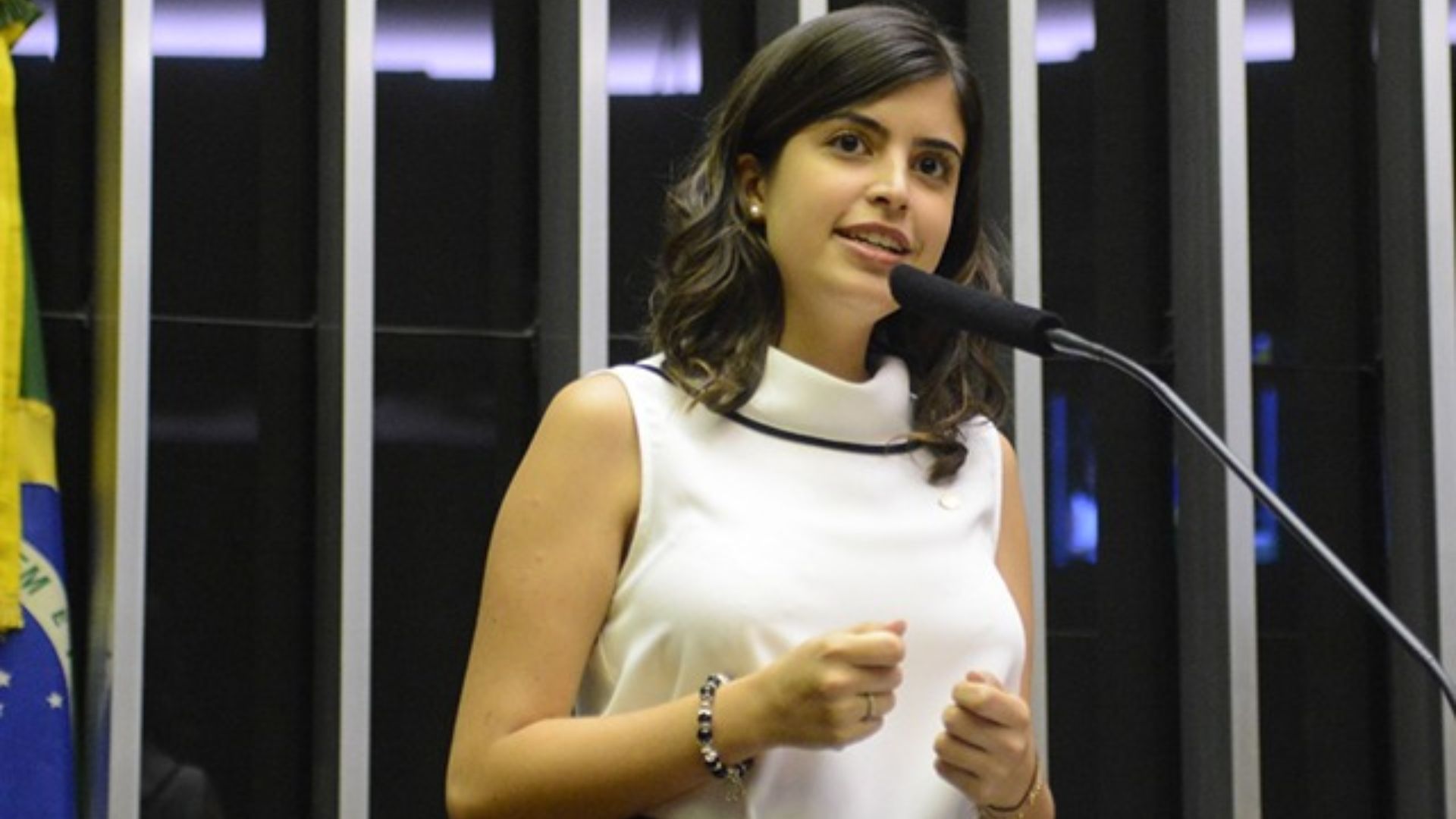 Tabata Amaral é oficializada candidata pelo PSB à prefeitura de São Paulo, sem um vice definido. Foto: Câmara dos Deputados