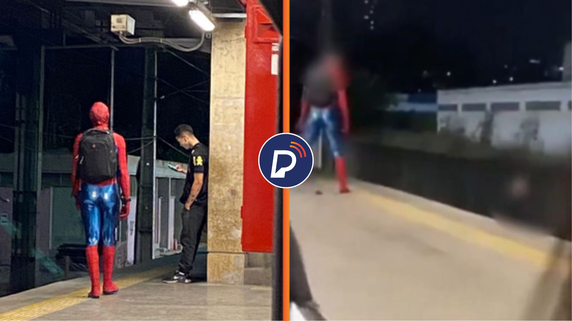 VÍDEO briga real entre HOMEM ARANHA X BATMAN acontece no METRÔ e viraliza nas redes sociais