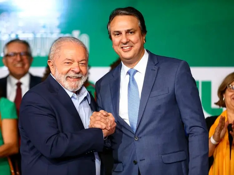 Camilo Santana: petista tem histórico de bom negociador e elegeu este ano seu sucessor ao governo do Ceará, Elmano de Freitas (PT), no primeiro turno, derrotando o candidato de Bolsonaro (Marcelo Camargo/Agência Brasil)

