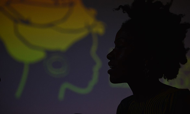 Reunião da Marcha de Mulheres Negras, no Festival Latinidades. Foto: Marcello Casal Jr/ Agência Brasil