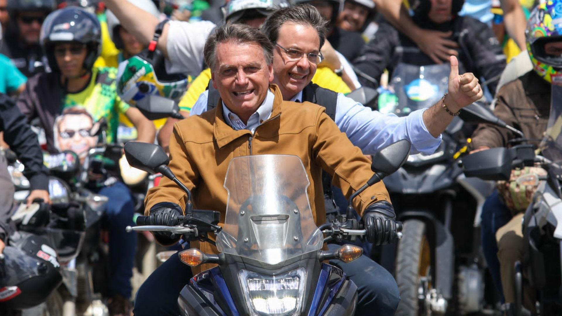 Bolsonaro e Gilson Machado. Foto: Divulgação