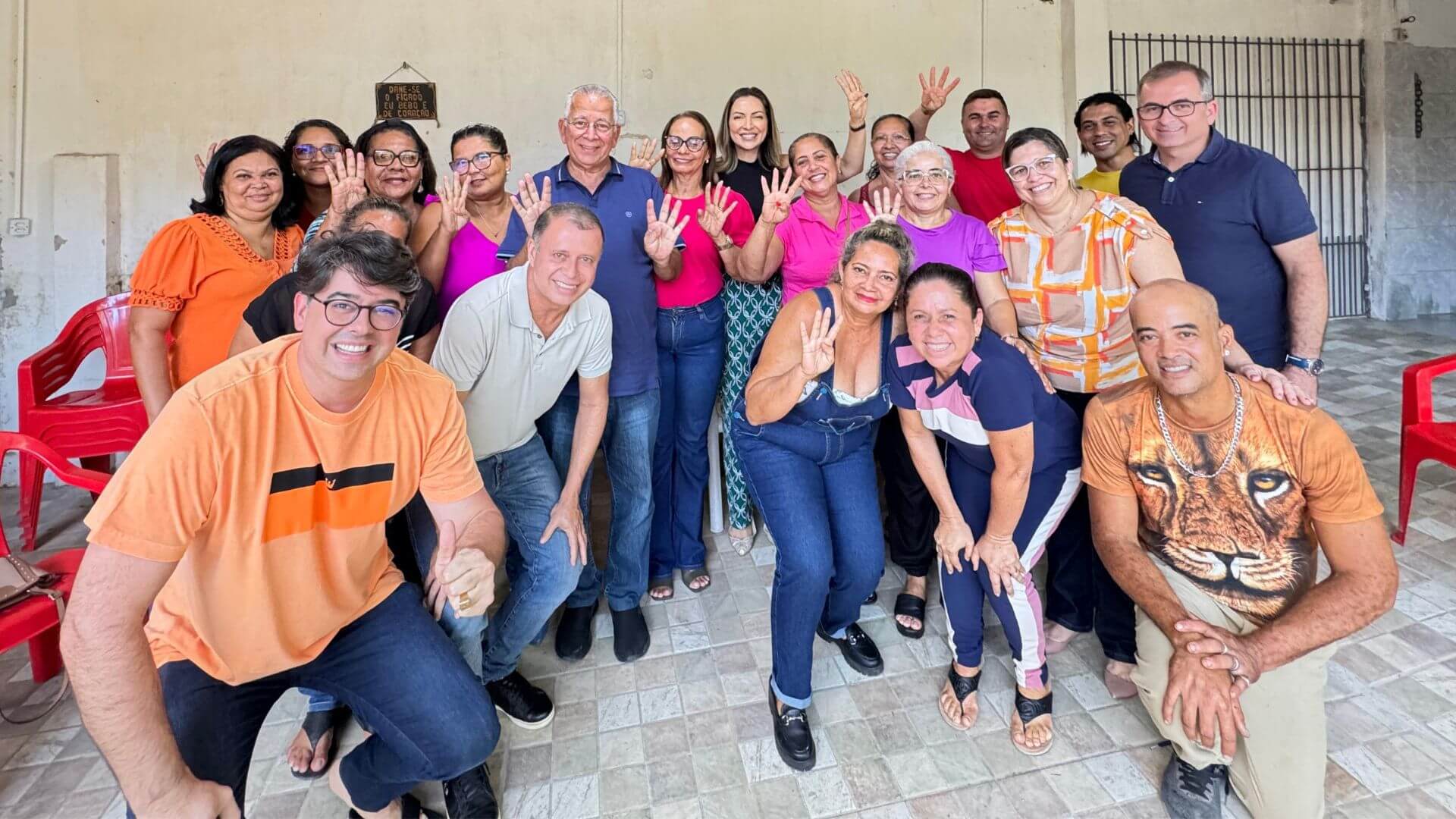 Cal Volia recebe apoio do Sindicato dos Servidores de Itapissuma. Foto: Divulgação