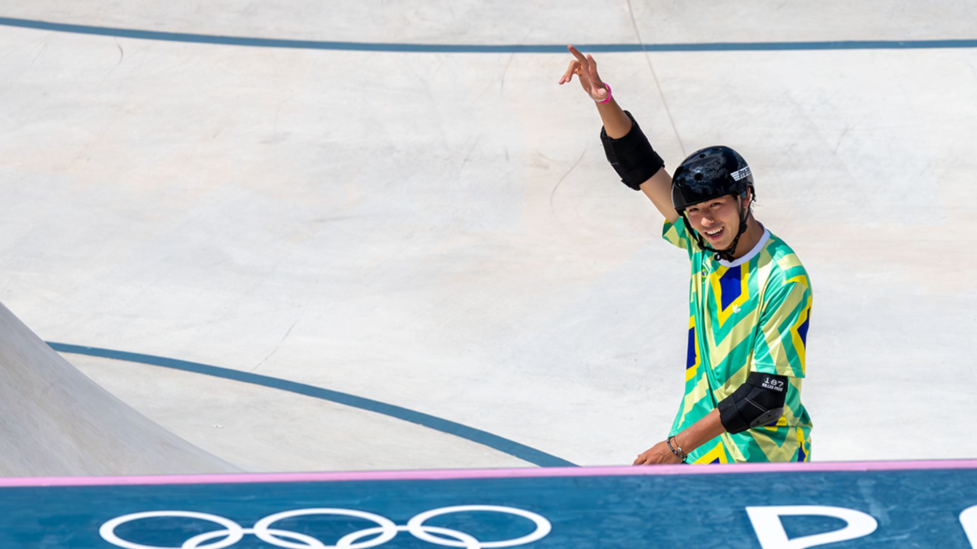 É BRONZE! Augusto Akio conquista mais uma medalha para o BRASIL no SKATE.  Foto: CBSk / Julio Detefon