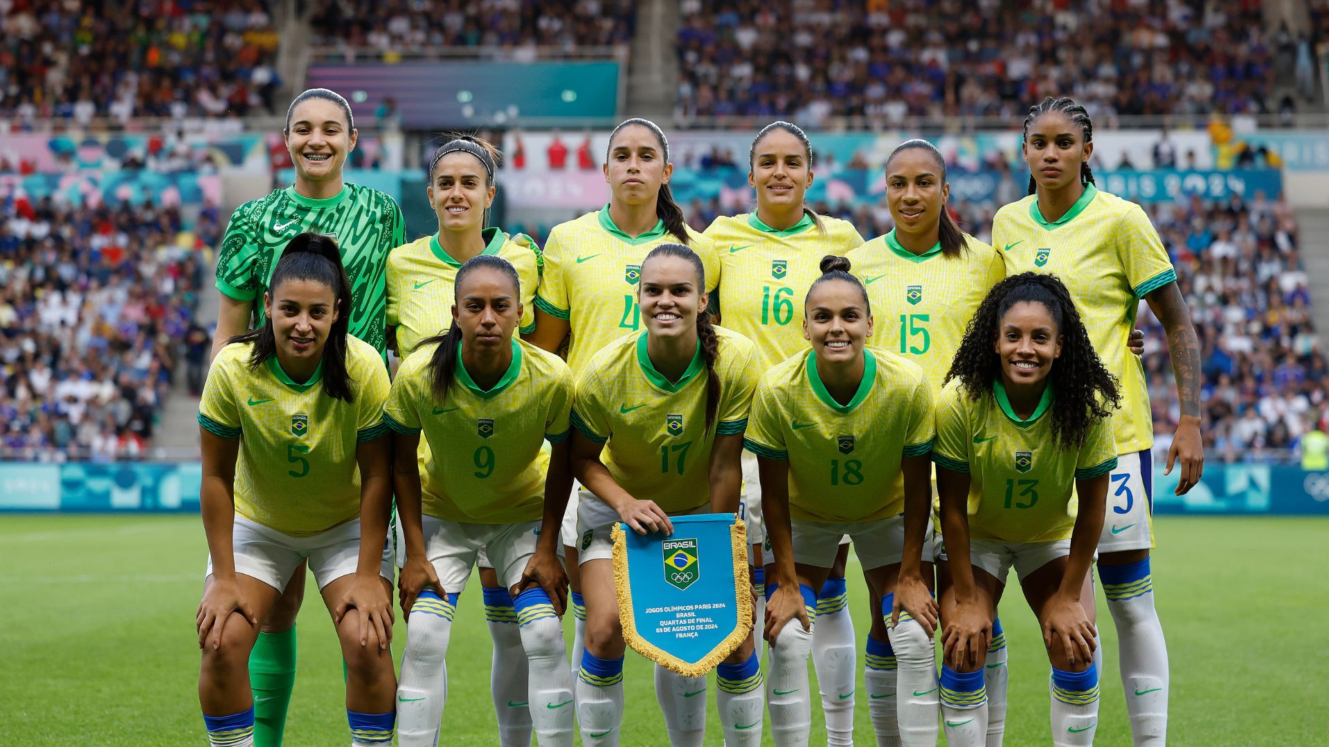 PARIS 2024: Seleção Brasileira chega à final olímpica com 114 minutos a mais jogados. 
Foto: Rafael Ribeiro/CBF