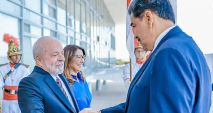 Lula e Maduro. Foto: Ricardo Stuckert/PR.