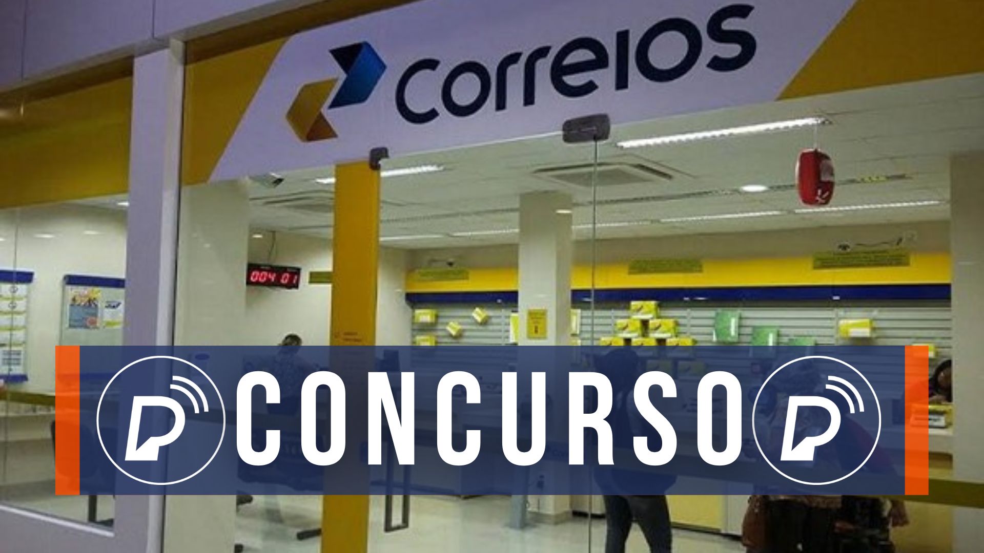 Concurso dos Correios. Foto: Divulgação