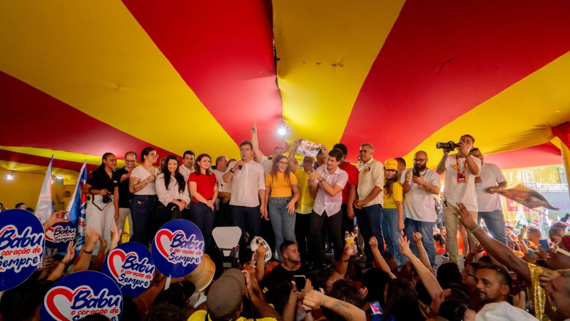 Convenção do PSB em Paulista, que oficializa candidatura de Matuto no município. Foto: Divulgação