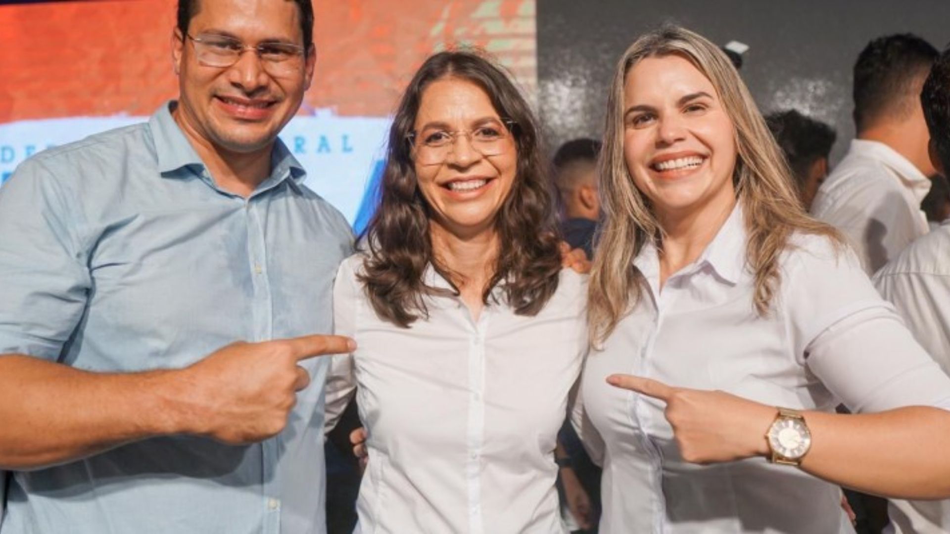 Júnior Tércio, Gil Tércio e Clarissa Tércio. Foto: Divulgação