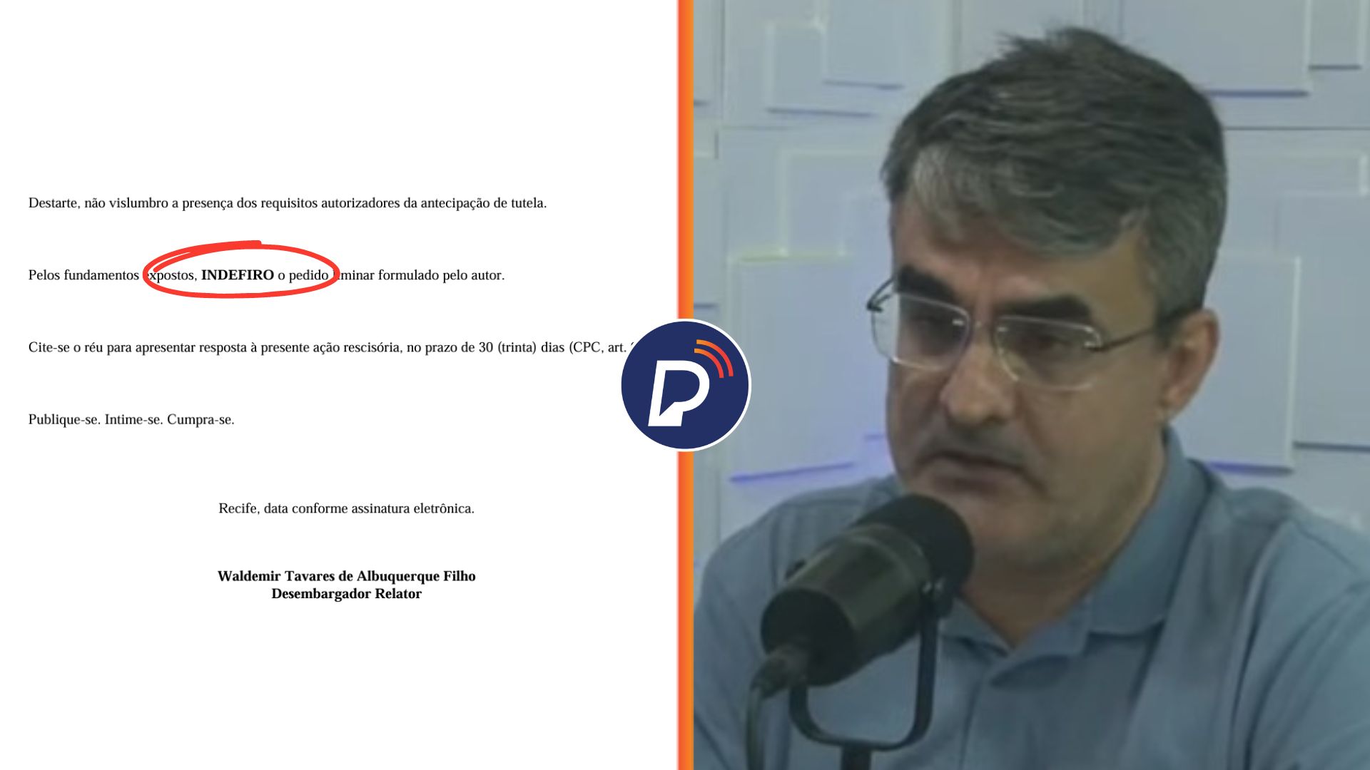 Edberto Quental, ex-prefeito de Condado, é negado ao pedir reversão de INELEGIBILIDADE