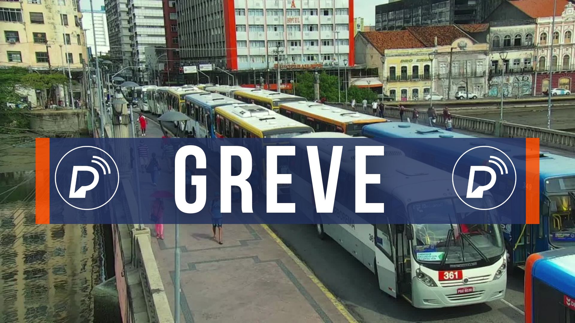 Greve de ônibus no Recife sindicato Rodoviários