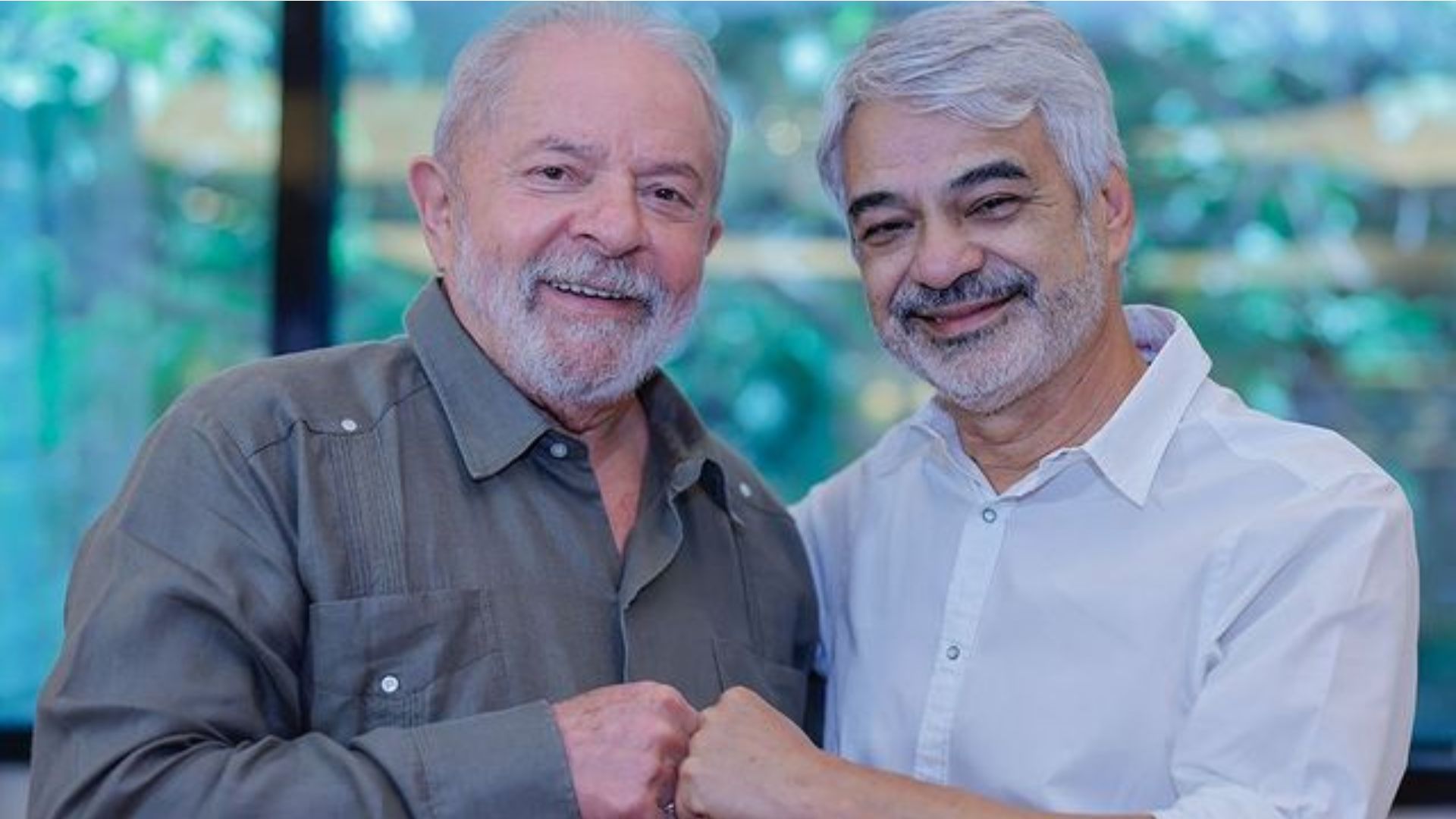 "Pernambuco sabe que o Brasil caminha no rumo certo. Faz o L!", diz Humberto Costa sobre aprovação de Lula.