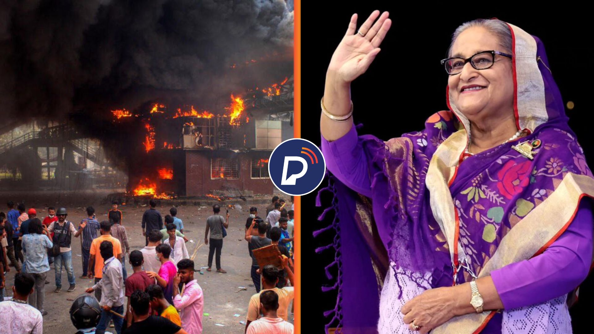 Primeira-ministra de Bangladesh renuncia e foge do país após protestos que deixaram 300 MORTOS.