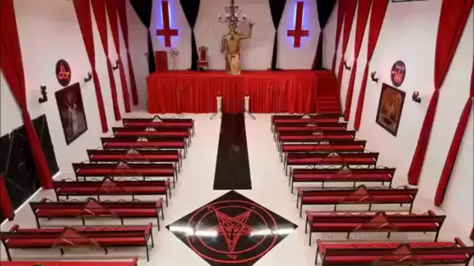 Igreja do Luciferianismo. Foto: Reprodução/Internet