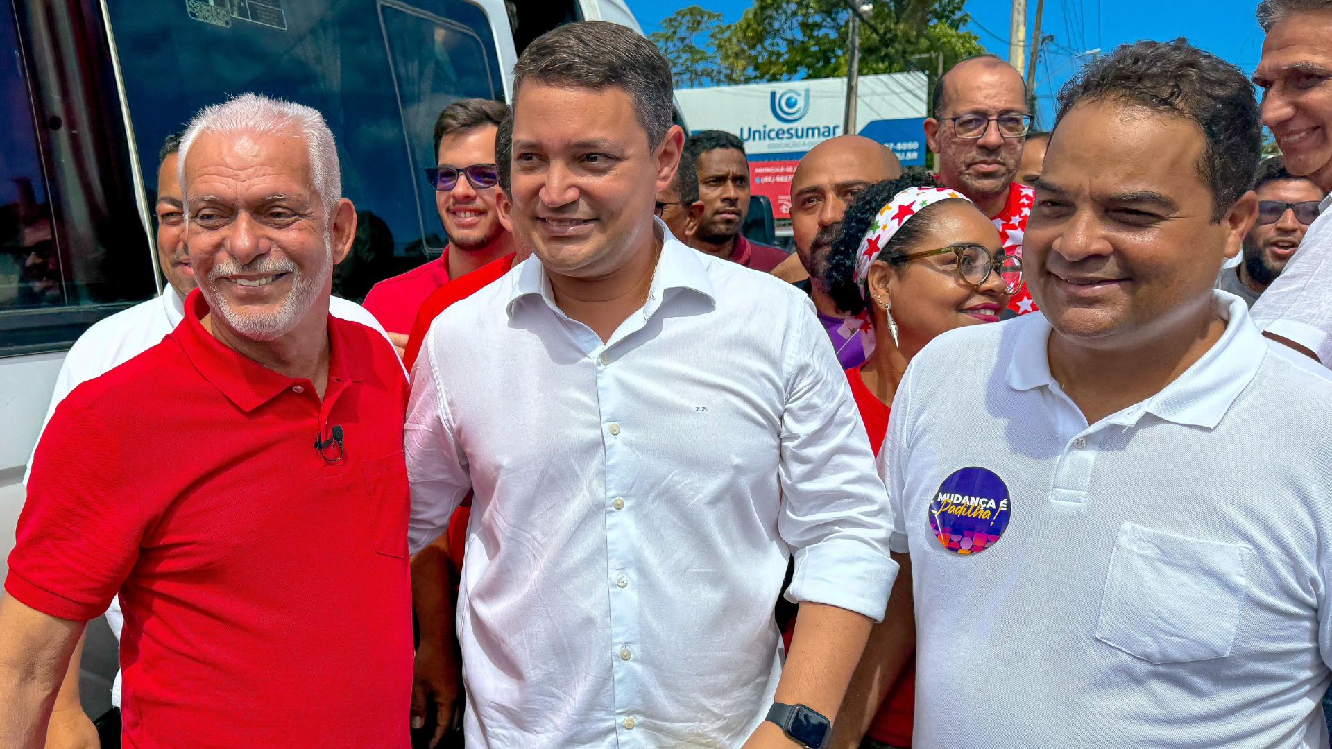 Sérgio Leite oficializa candidatura a vereador em Paulista. Foto: Divulgação