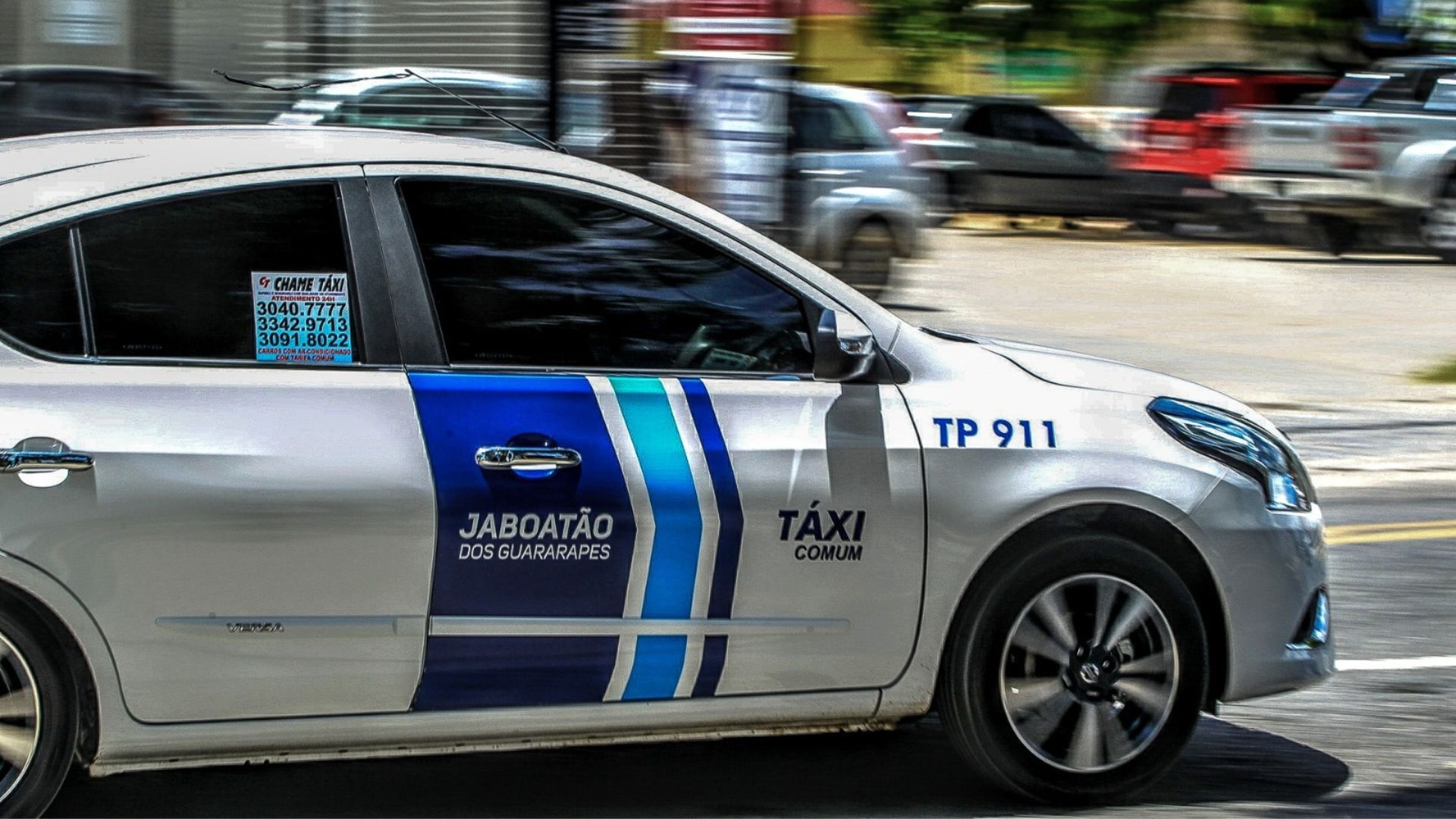 Táxi em Jaboatão. Foto: Divulgação